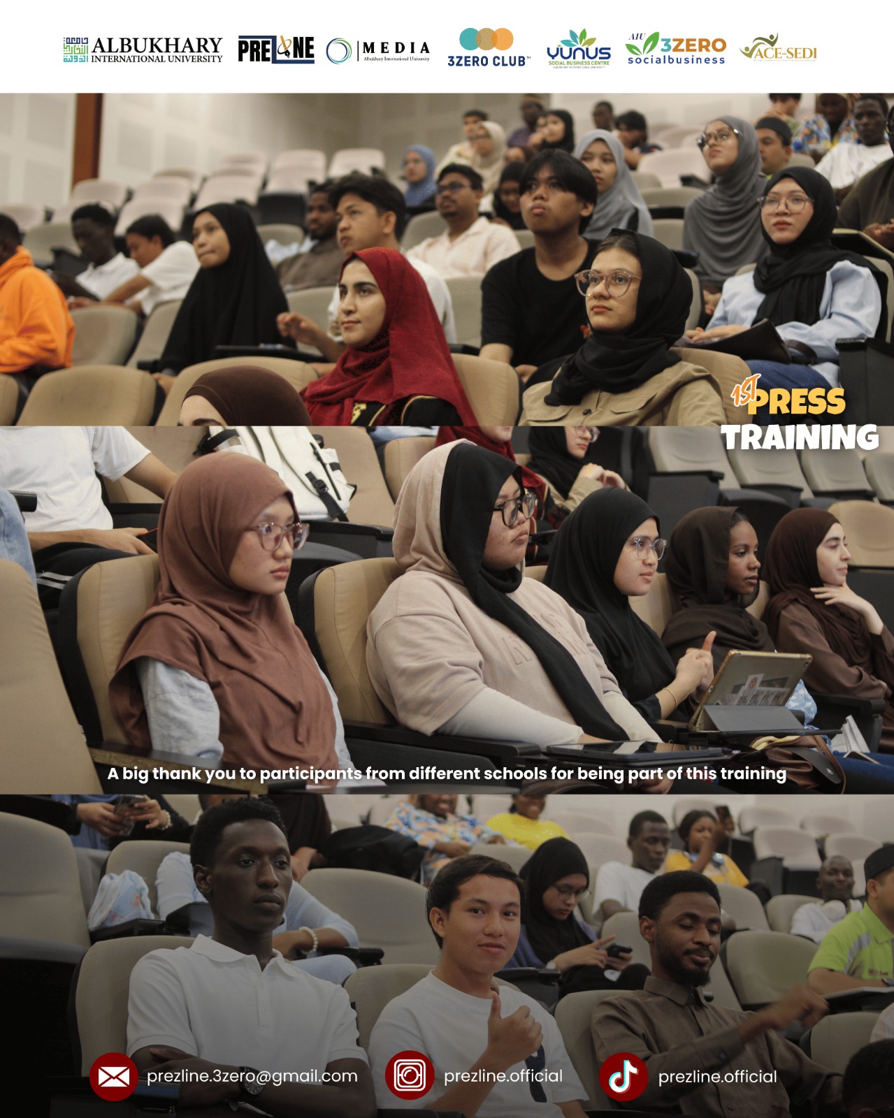 Activity thumbnail: Inaugural Press Training